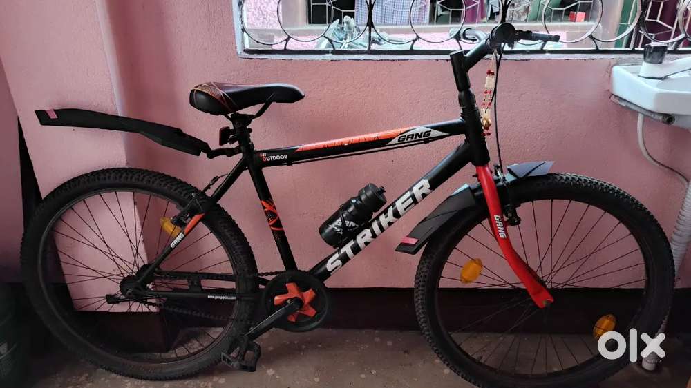 GANG STRIKER Montain Bicycle In (Black,Red) Combination colour.