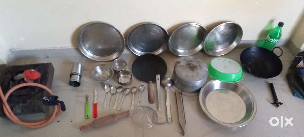 Khana banane ke pure bartan