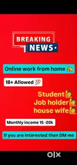 Online work from home