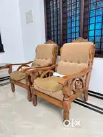 Teak 3 piece sofa and tepoy
