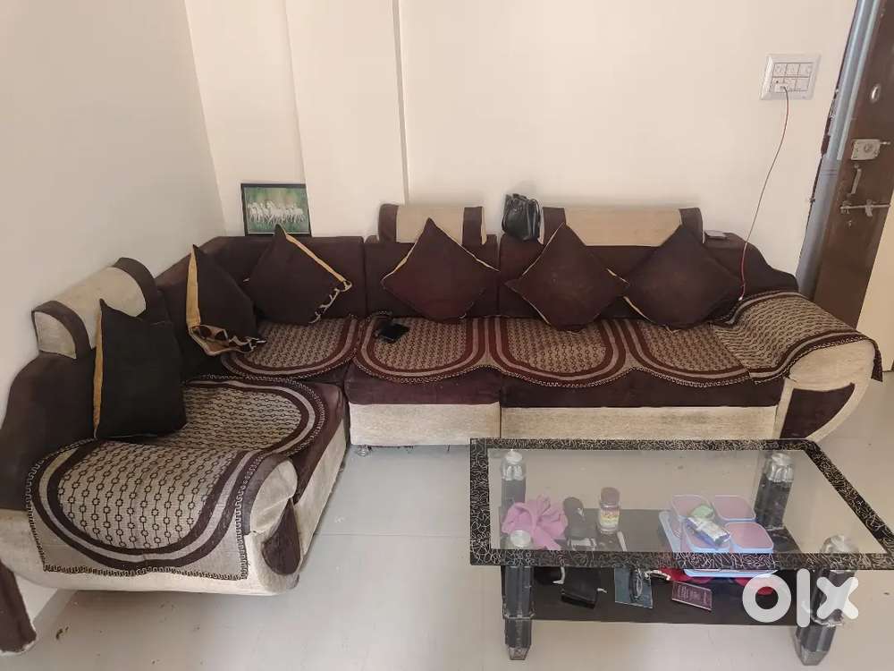 Right hand side sofa for sale.