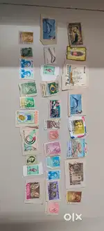 70+ stamps of different countries