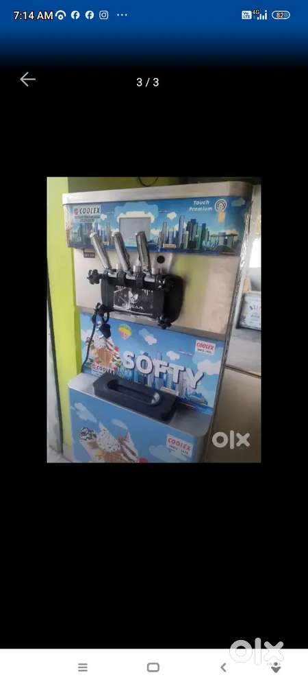 Coolex softy ice cream machine