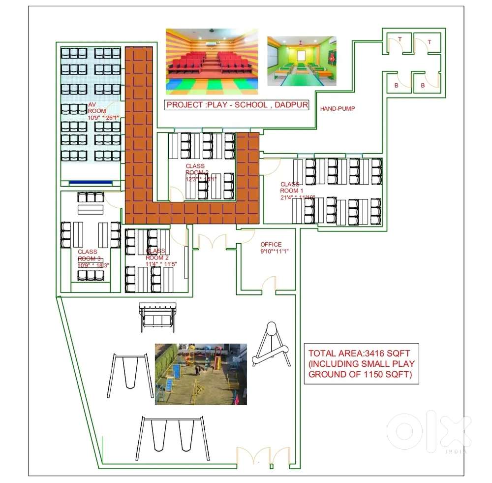 Very good for play school