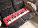 Casio Casiotone CT-S1 61-key Touch Sensitive music Keyboard - RED