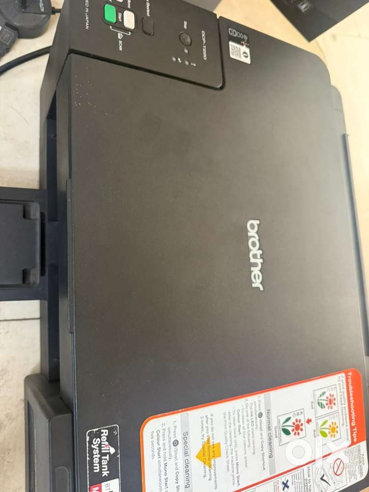 BROTHER PRINTER ONLY 6800 PRINTED