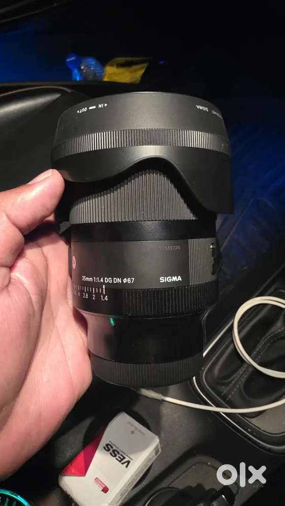 Sigma 35mm F1.4 DGDN Lens in Unused condition,18 Month Warranty left