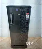 Whirlpool black colour flower design 210 litres refrigerator