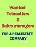 Telecallers and Sales manager