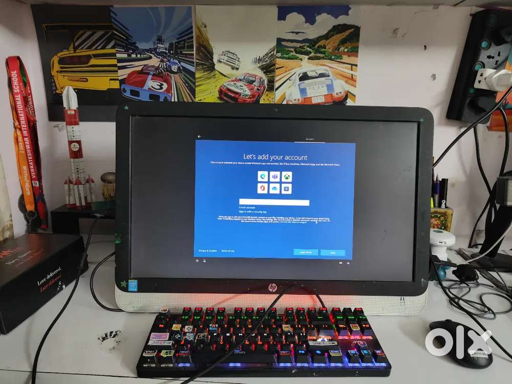 HP ALL IN ONE computer