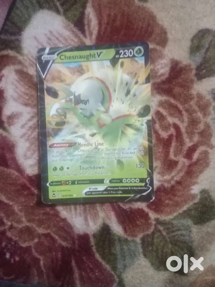 It is an pokemon 015/195 card are made in india