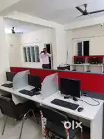 Office Furniture and Office setup glass partition
