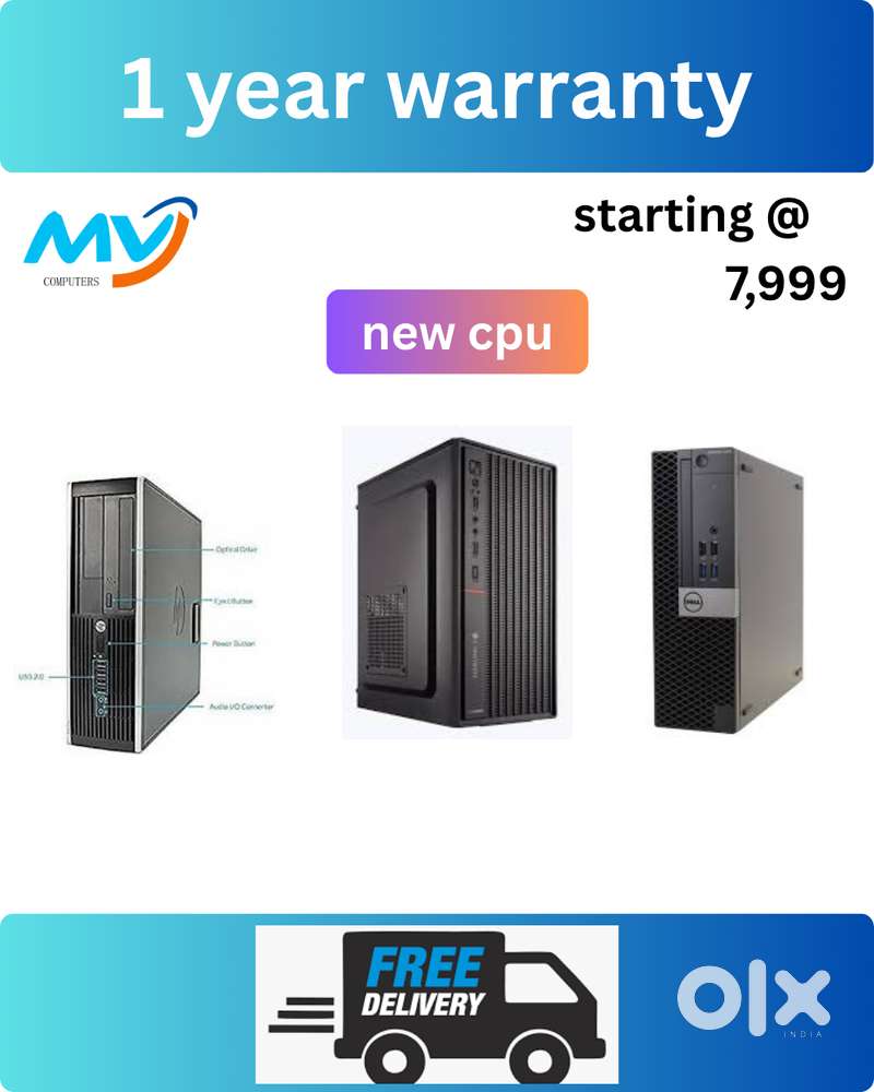 Low Price Full Set  Replacement Warranty  CPU - Branded