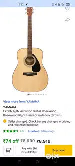 Yamaha F280 Guitar