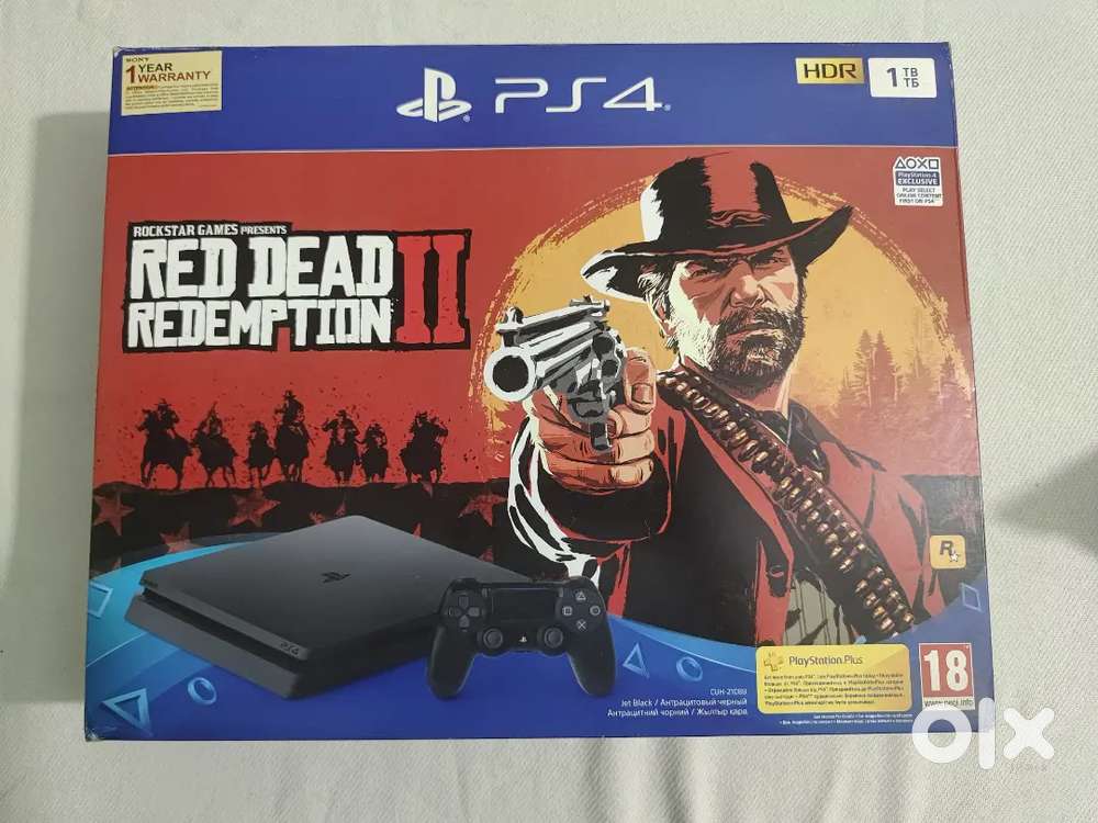 PlayStation 4 (PS4) 1TB + 6 Original Game CDs – Good Condition!