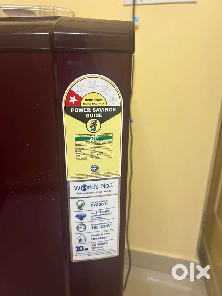 Haier Fridge 165 Ltr