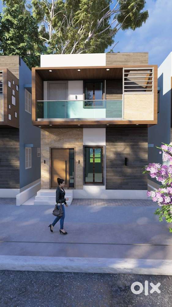 North facing 2BHK villa for sale at Kovilpalayam just 36lakhs