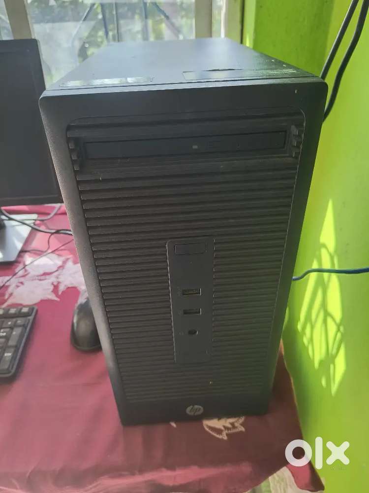 Desktop 128 gb SSD 1tb hard disk hp full setup