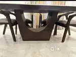 Dinning Table with marble top