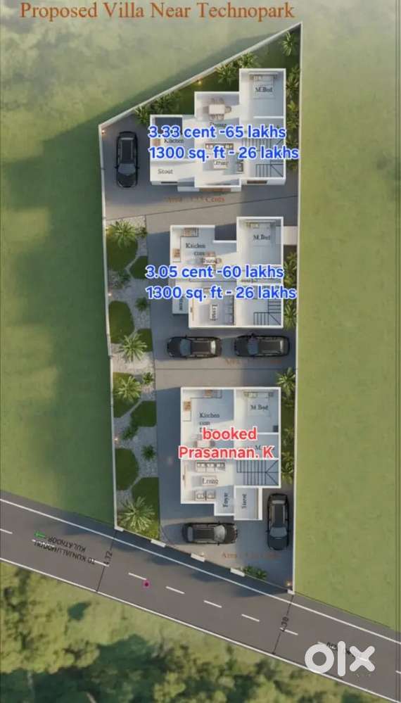 Villa Near Technopark Phase 3