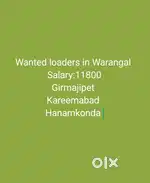 Wanted loaders in Warangal