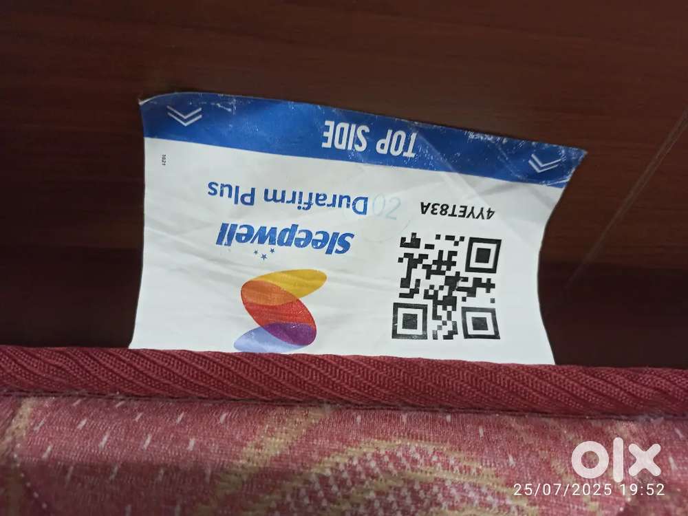 Sleepwell Ortho Mattress 3.5 yrs old, 78x48x5