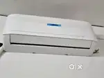 Blue star 1 ton working ac cooling great with stabilizer and 30 feet