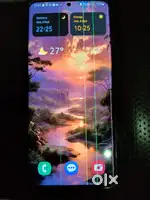 Samsung 20 plus 128gb green lines