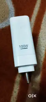 Original One Plus supervooc 100 watt charger with cable