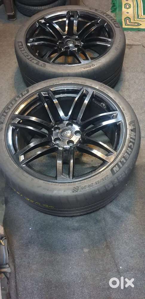 Size 20 inches alloys wheels and tyres sales
