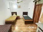 PG (without food)for males only fully furnished all amenities