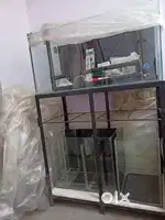 Unused Custom Aquarium setup with Filtration Sump and Quarantine Tank