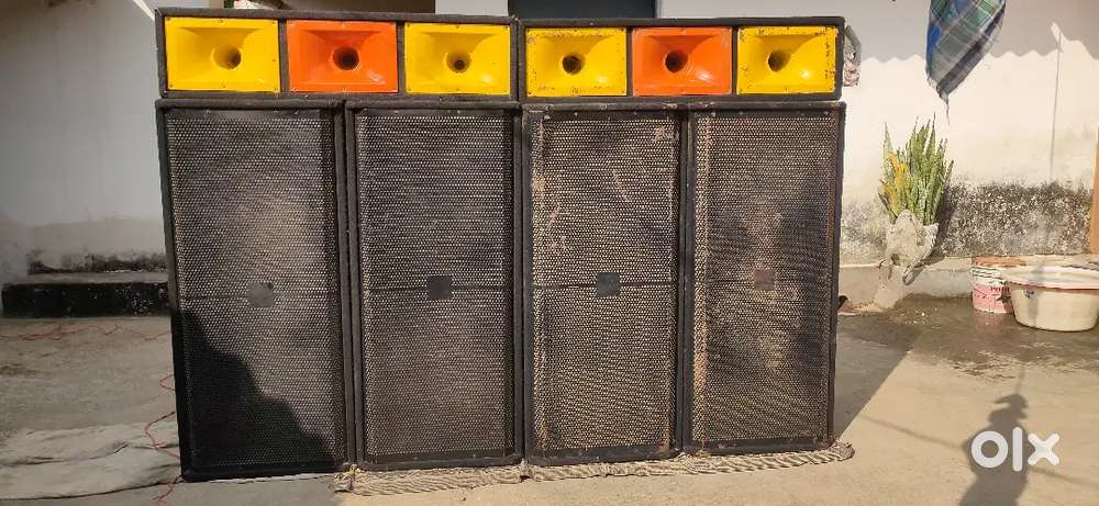 Good Sound qwality 4pis top 6 hf 1 booster emp