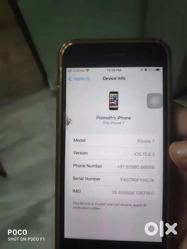 IPhone 7 imported