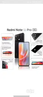 Redmi Note 13 pro 8/128 gb 5G phone