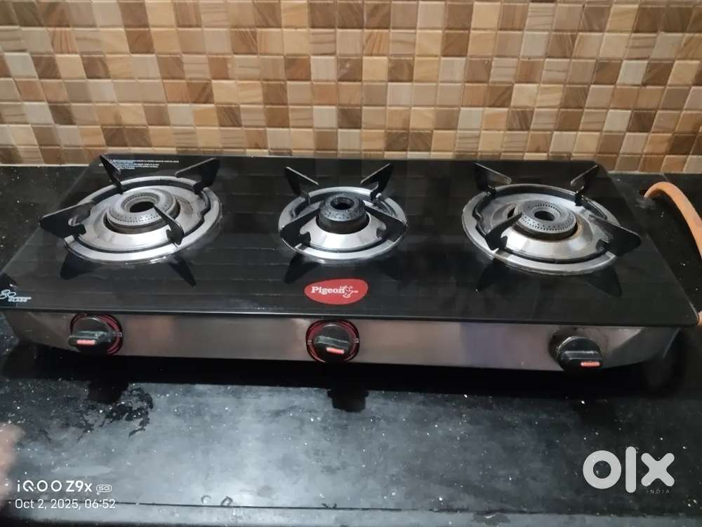 3 Burnur gas stove pigeon company
