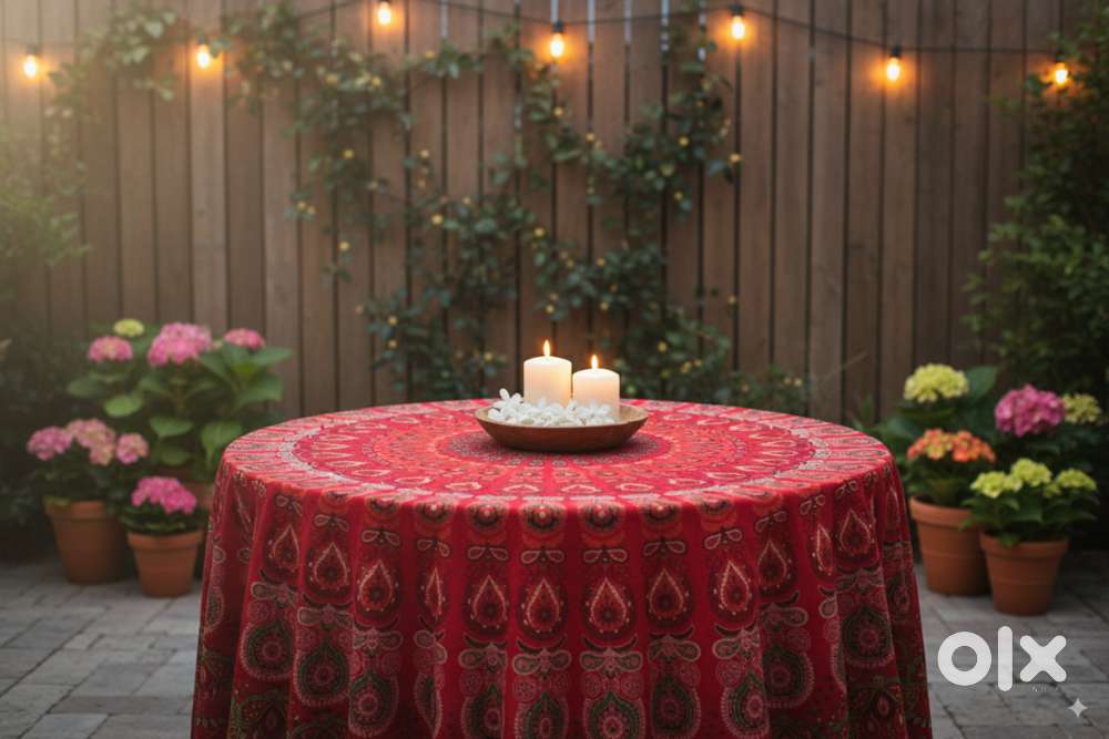 Export Quality Bedsheets & Round Table Cloth – Rs 100 Each