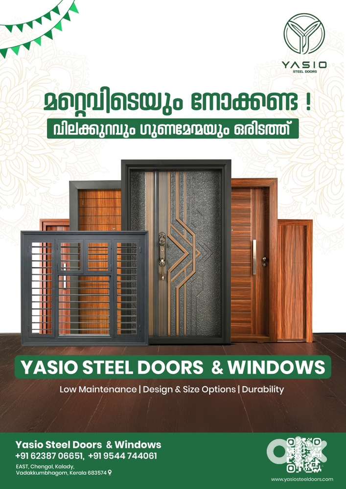 Steel doors and windows marketing
