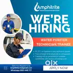 WE'RE HIRING – Water Purifier Installation Trainee