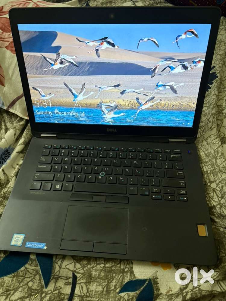 Dell ultrabook i5 6th gen 256gb rom 8gb ram