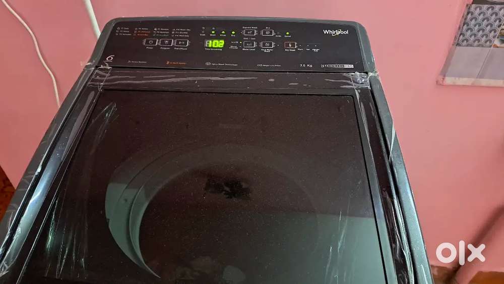 New whirlpool washing machine