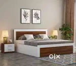 Tuesdays Big Sale Buy New Double Bed With Box 7499/-