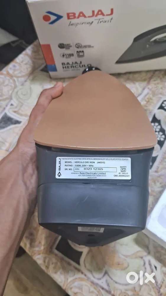 IRON BOX UNUSED