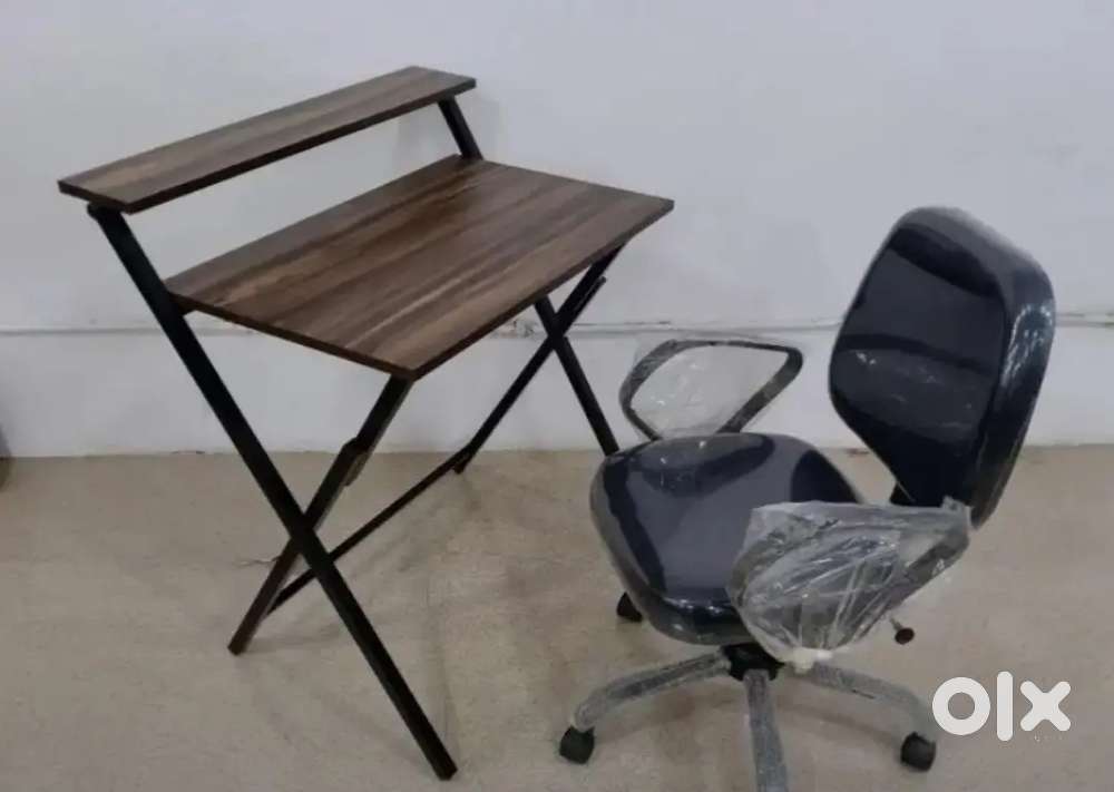 Computer Laptop Folding Table with Computer Chair