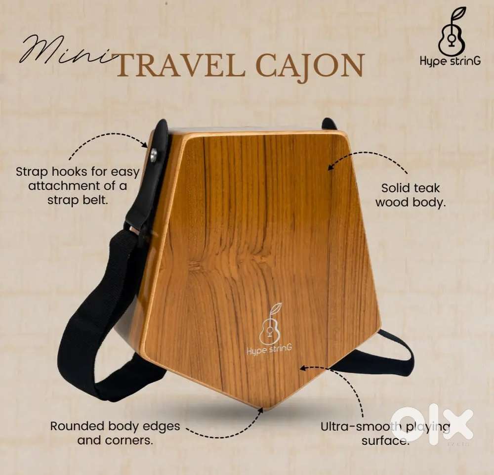 Traveling Cajon, Hype string , Condition: Superb