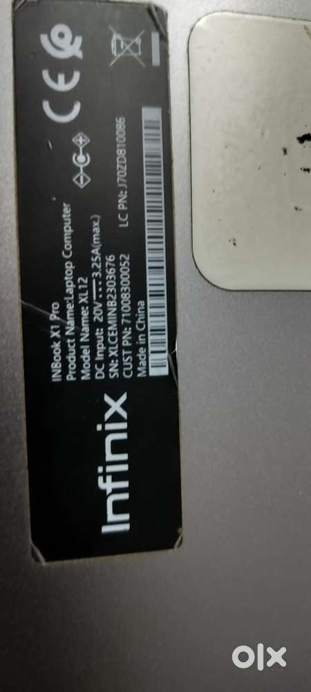 Infinix INBook X1 Pro Intel Core i7 10th Gen