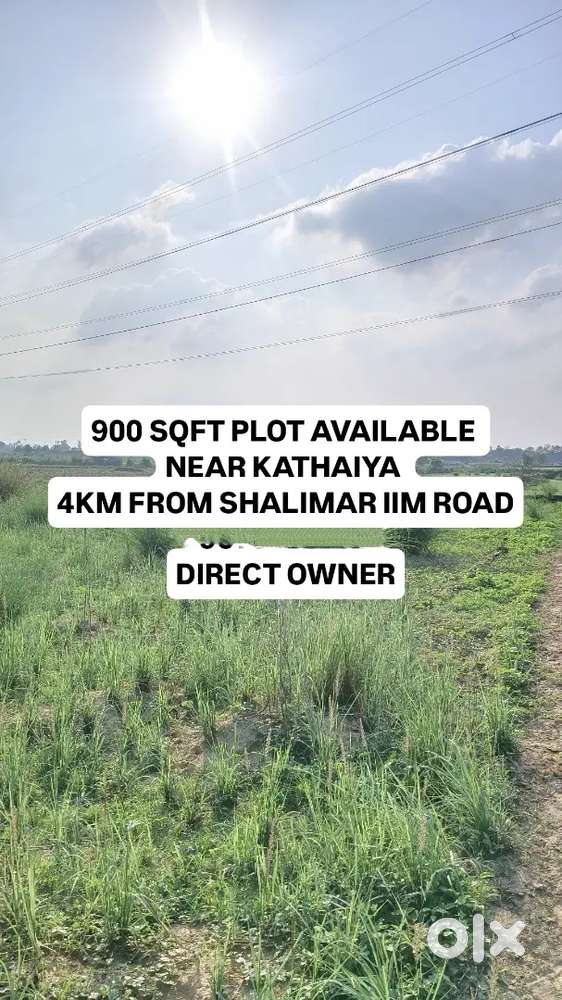 PLOT AVAILABLE 4KM FROM SHALIMAR IIM