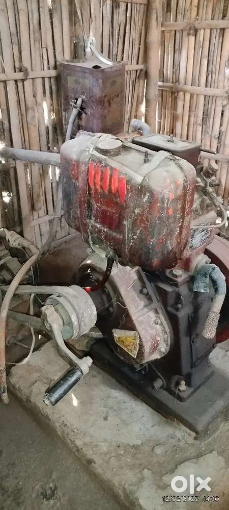 Diesel engine with attachakki