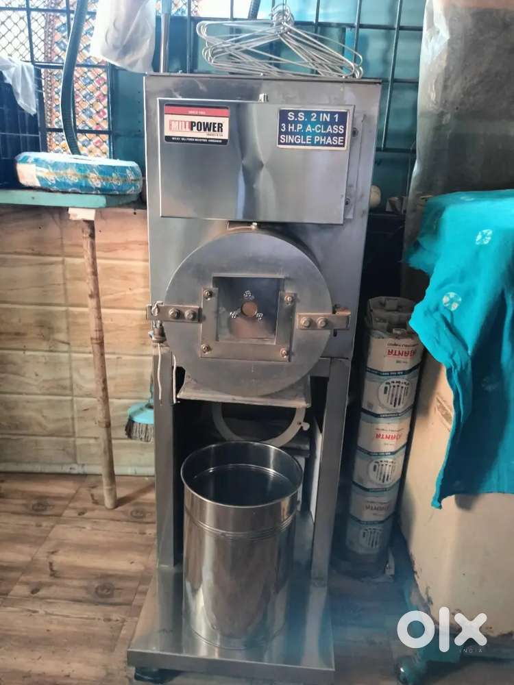 3 HP 30 kg per hour – 2 in 1 Pulverizer Machine