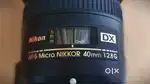 Nikon 40MM MICRO LANSE with Nikon FTZ Mount Adapter